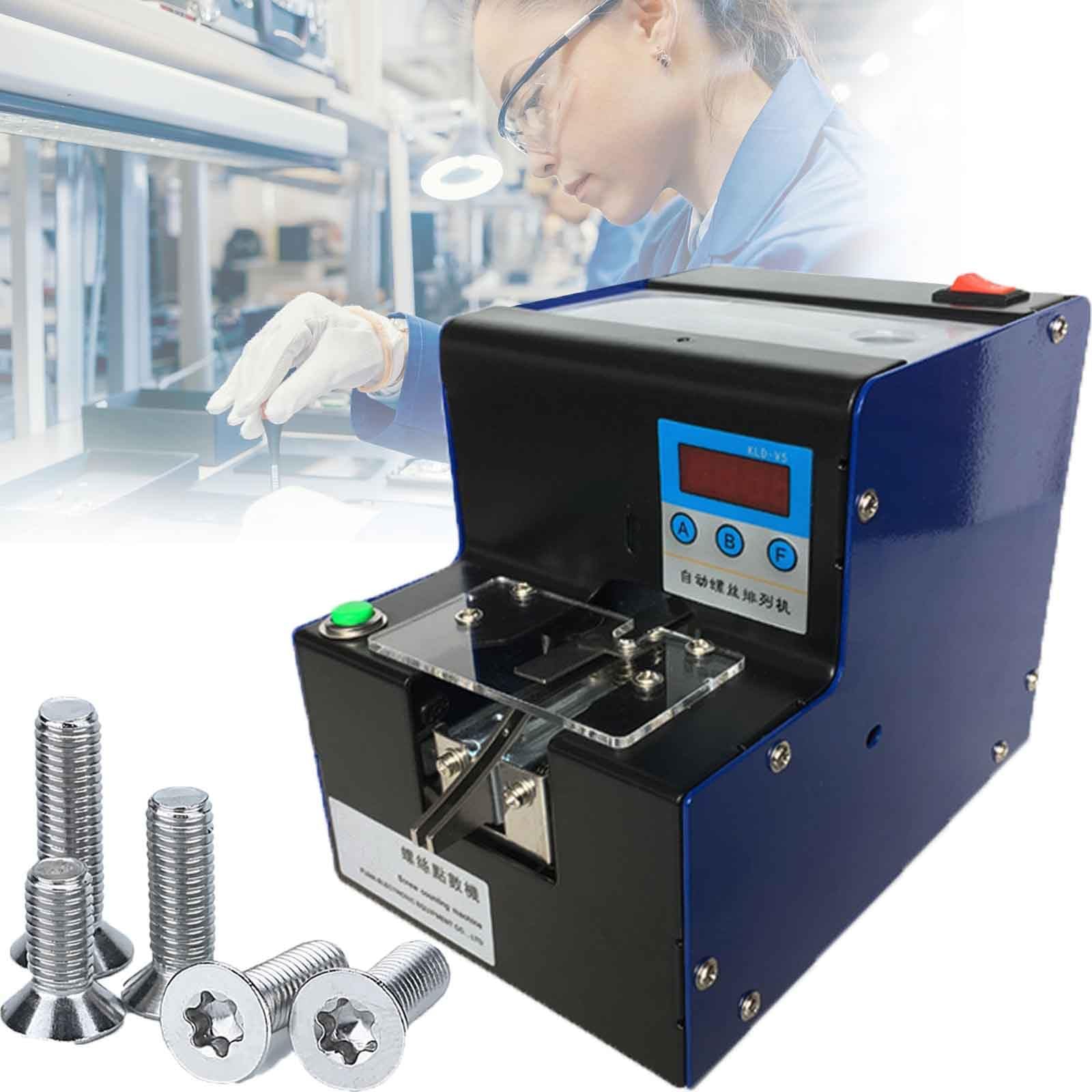 ネジカウントマシン デジタル表示とカウント機能付き自動ネジ